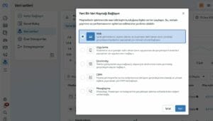 meta pixel veri kaynağı ekleme